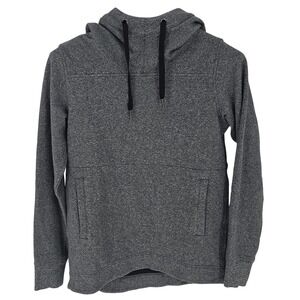 Lululemon Split Pullover Hoodie Sweatshirt Womens 4 Grey Athleisure Casual